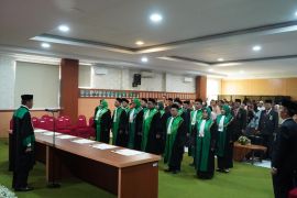 Perkuat Kepemimpinan dan Pelayanan Peradilan, PTA Medan Gelar Pelantikan dan Sertijab Hakim Tinggi serta 12 Ketua Pengadilan Agama di Wilayah Sumatera Utara